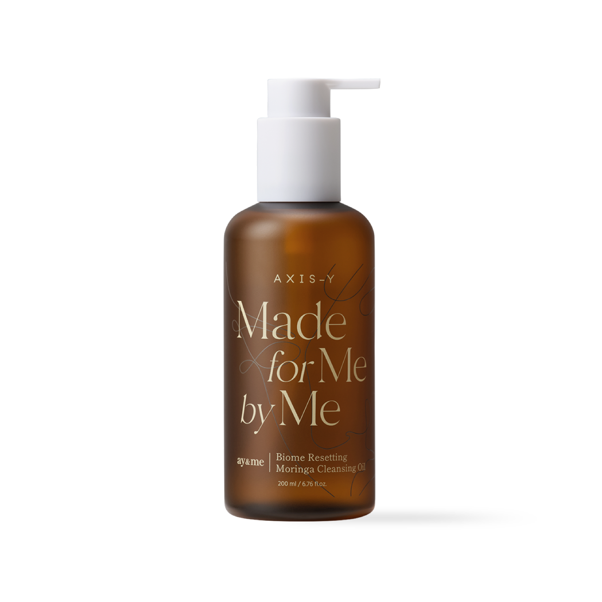 [AXIS-Y] Biome Resetting Moringa Cleansing Oil 200ml — strict-quality-v1 — 00-original-upscaled-white-background