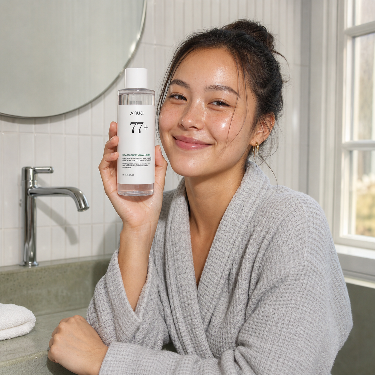 [Anua] Heartleaf 77% Soothing Toner 250ml — strict-quality-v1 — 01-mixed-korean-nordic-bathroom
