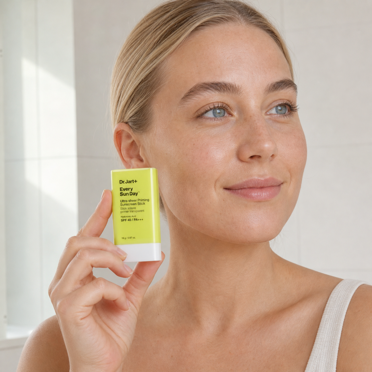 [Dr.Jart+] Every Sun Day™ Invisible Priming Korean Sunscreen Stick SPF40 PA+++ 19g - Nordic person lifestyle PDP image