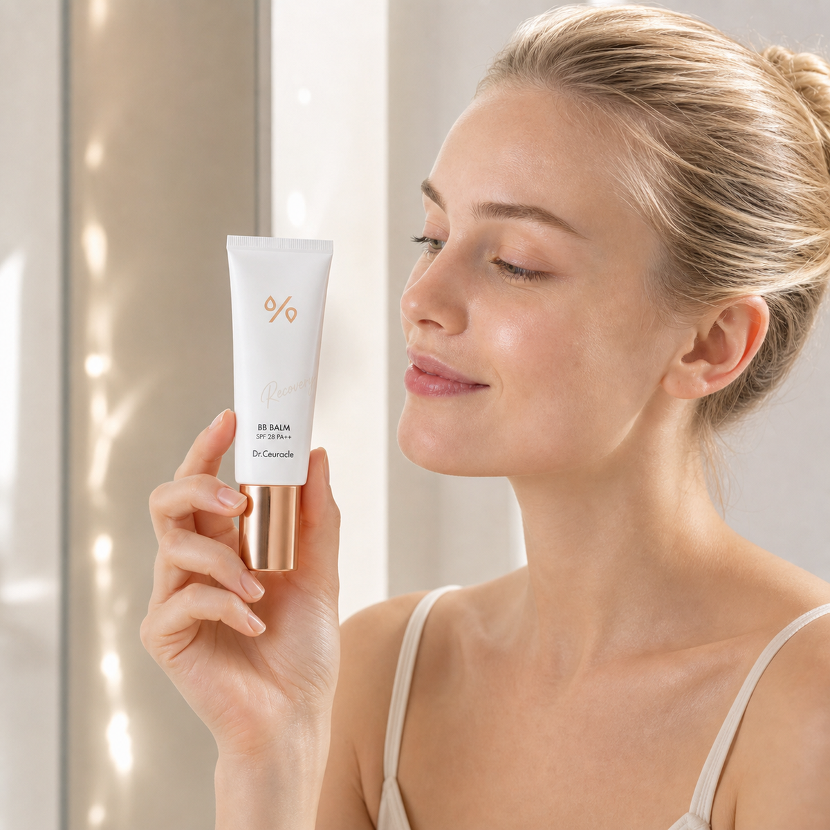 [Dr.Ceuracle] Recovery Balm SPF 28 PA++ 45ml - Nordic person lifestyle PDP image