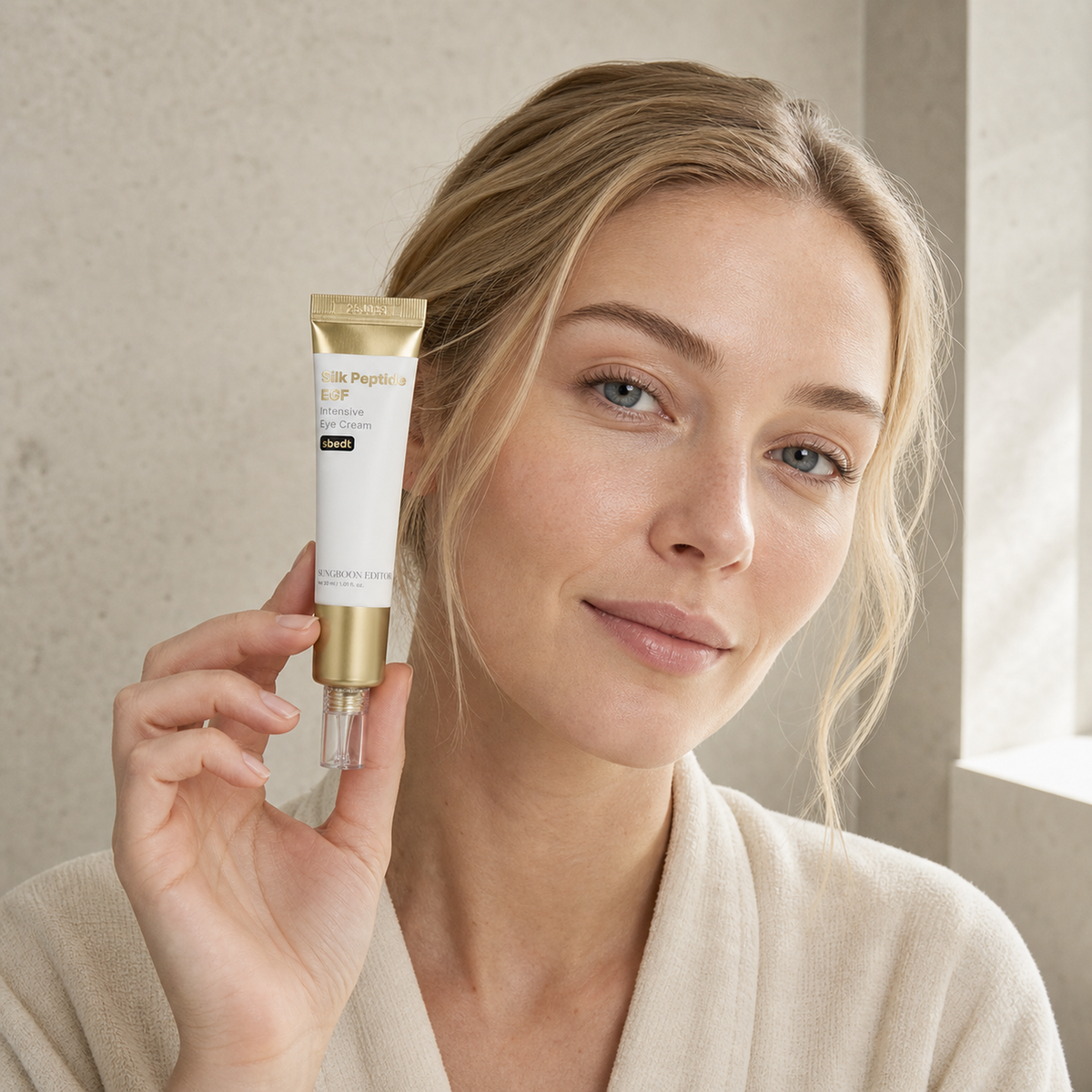 [SUNGBOON EDITOR] Silk Peptide EGF Intensive Eye Cream 30ml - Nordic person lifestyle PDP image