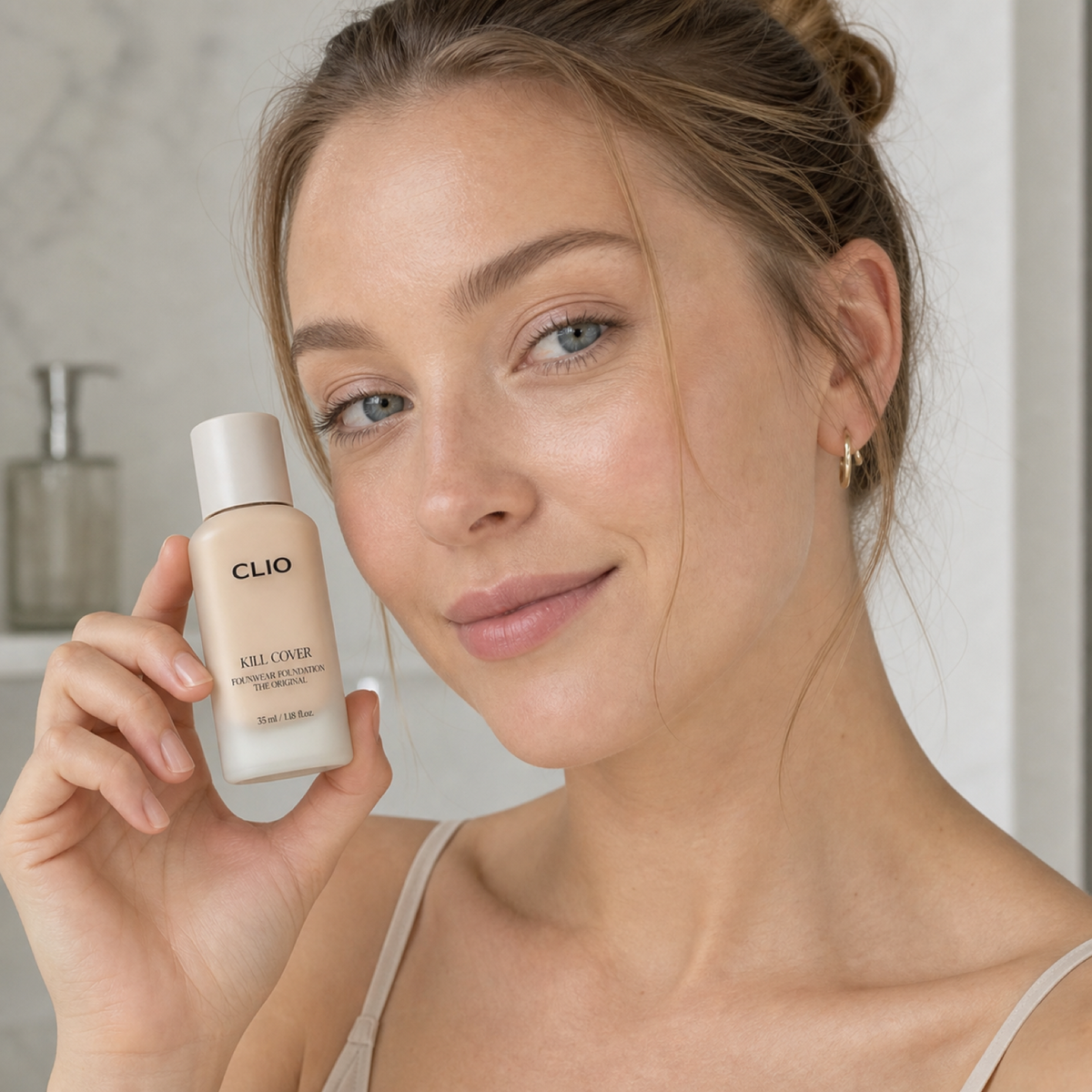 [Clio] Kill Cover Founwear Foundation The Origianl 35ml -21C1 Lingerie - Nordic person lifestyle PDP image