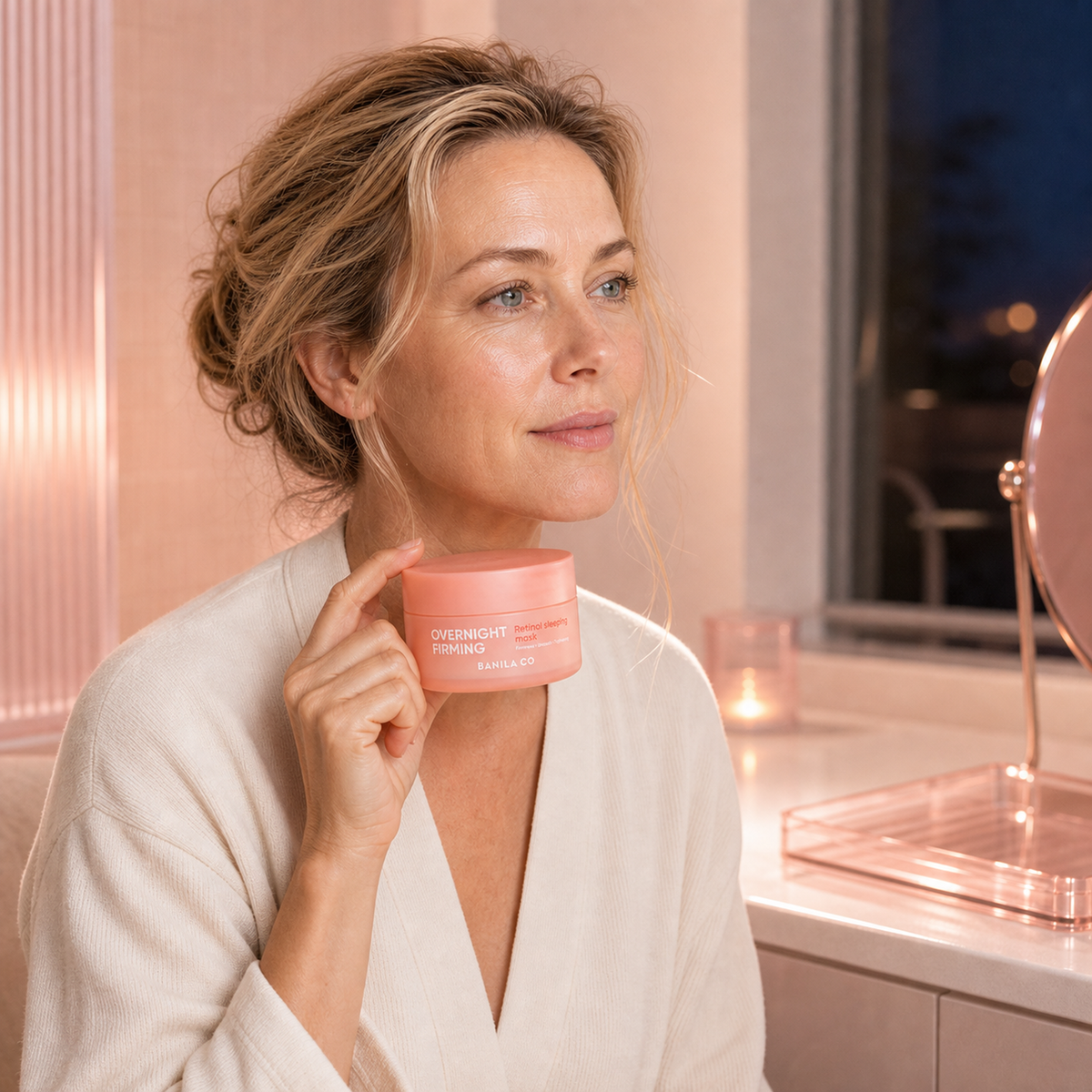 [Banilaco] Overnight Firming Retinol Sleeping Mask 100ml - Nordic person lifestyle PDP image