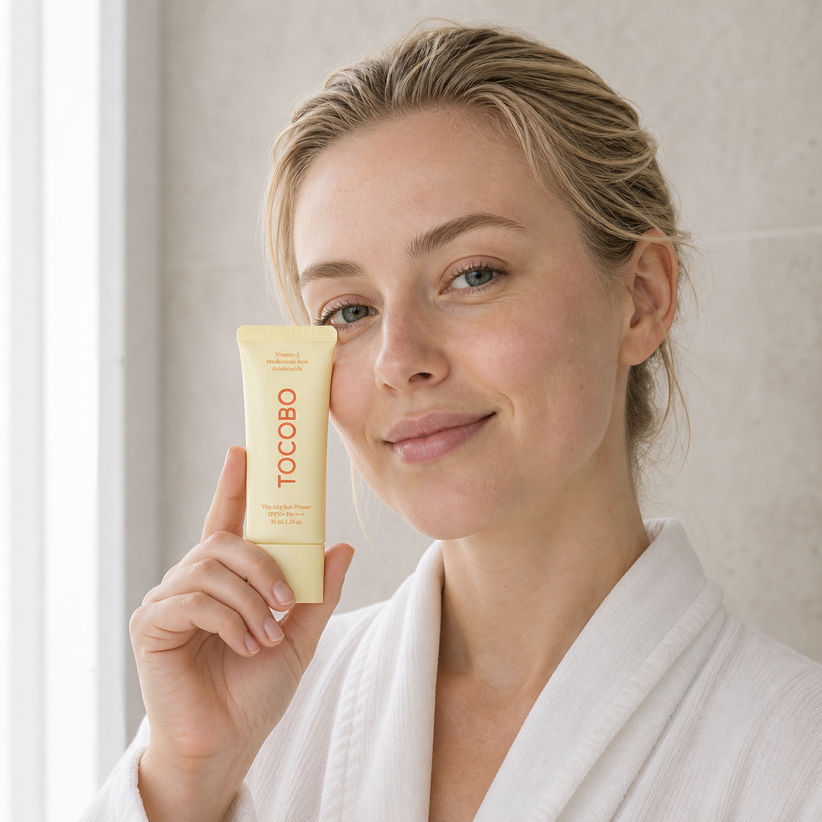 [Tocobo] Vita Airy Sun Primer 35ml - Nordic person lifestyle PDP image
