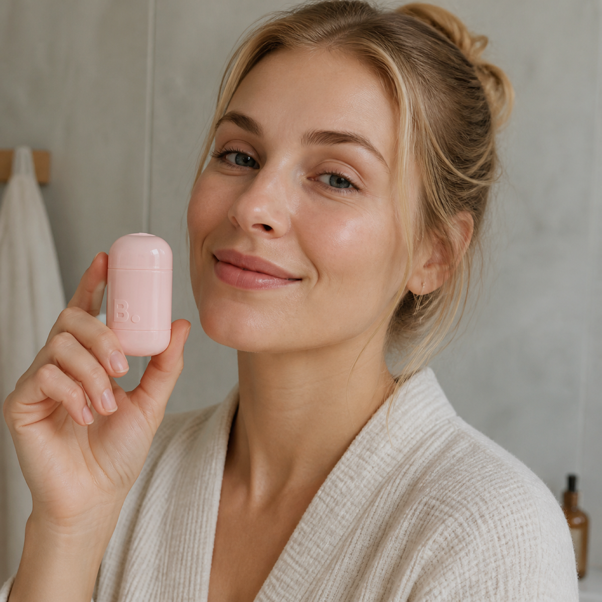 [Banilaco] Romantic Blush Lip & Cheek 3.7g - Glimmer - Nordic person lifestyle PDP image