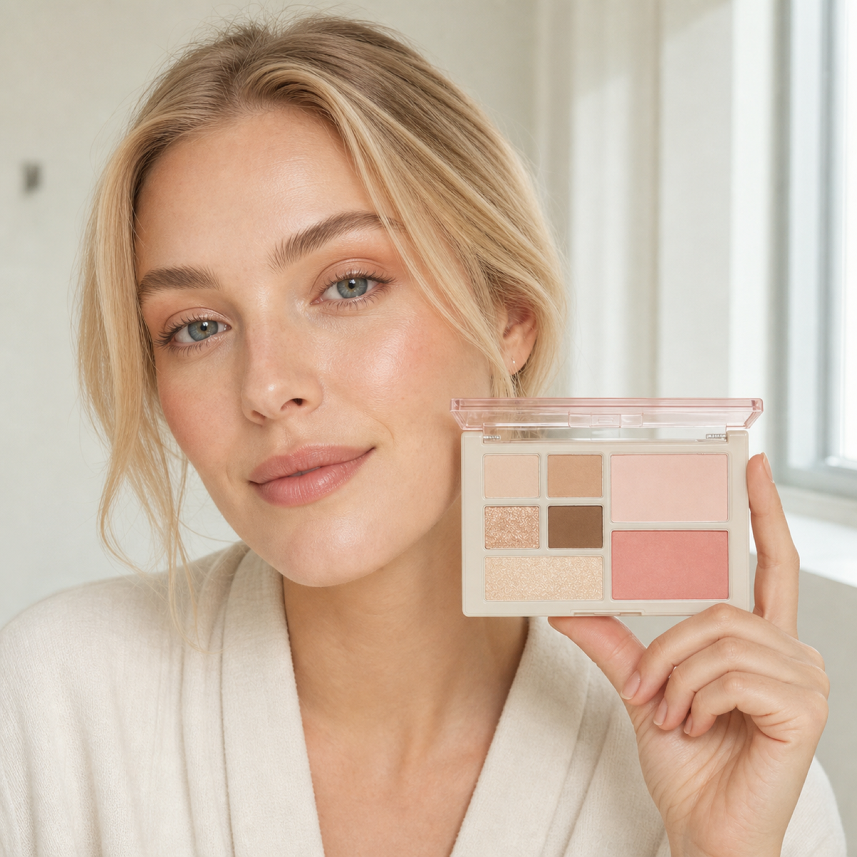 [Etudehouse] Play Multi Eyes  6.8g - Is it a warm tone palette - Nordic person lifestyle PDP image