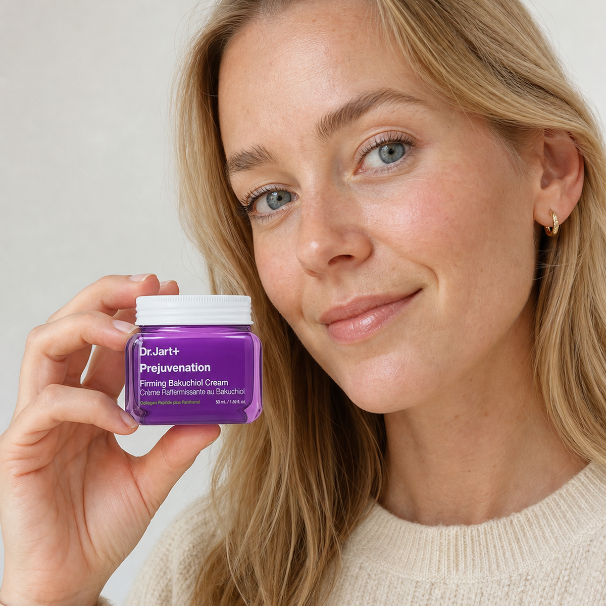 [Dr.Jart+] Prejuvenation Firming Bakuchiol Cream 50ml - Nordic person lifestyle PDP image