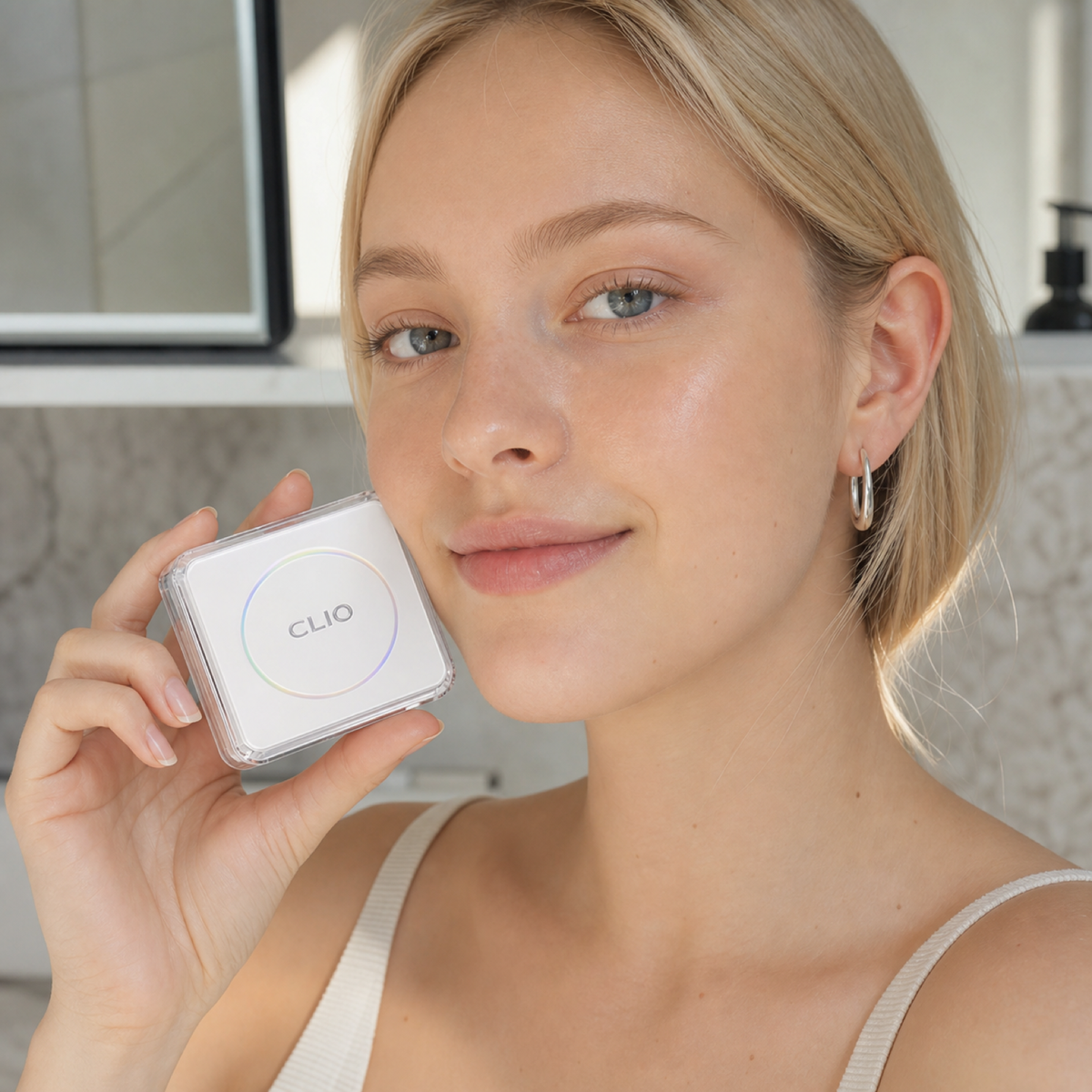 [Clio] Kill Cover Founwear Cushion The Origianl SPF 50+, PA+++ 15g*2ea  #23N Ginger - Nordic person lifestyle PDP image