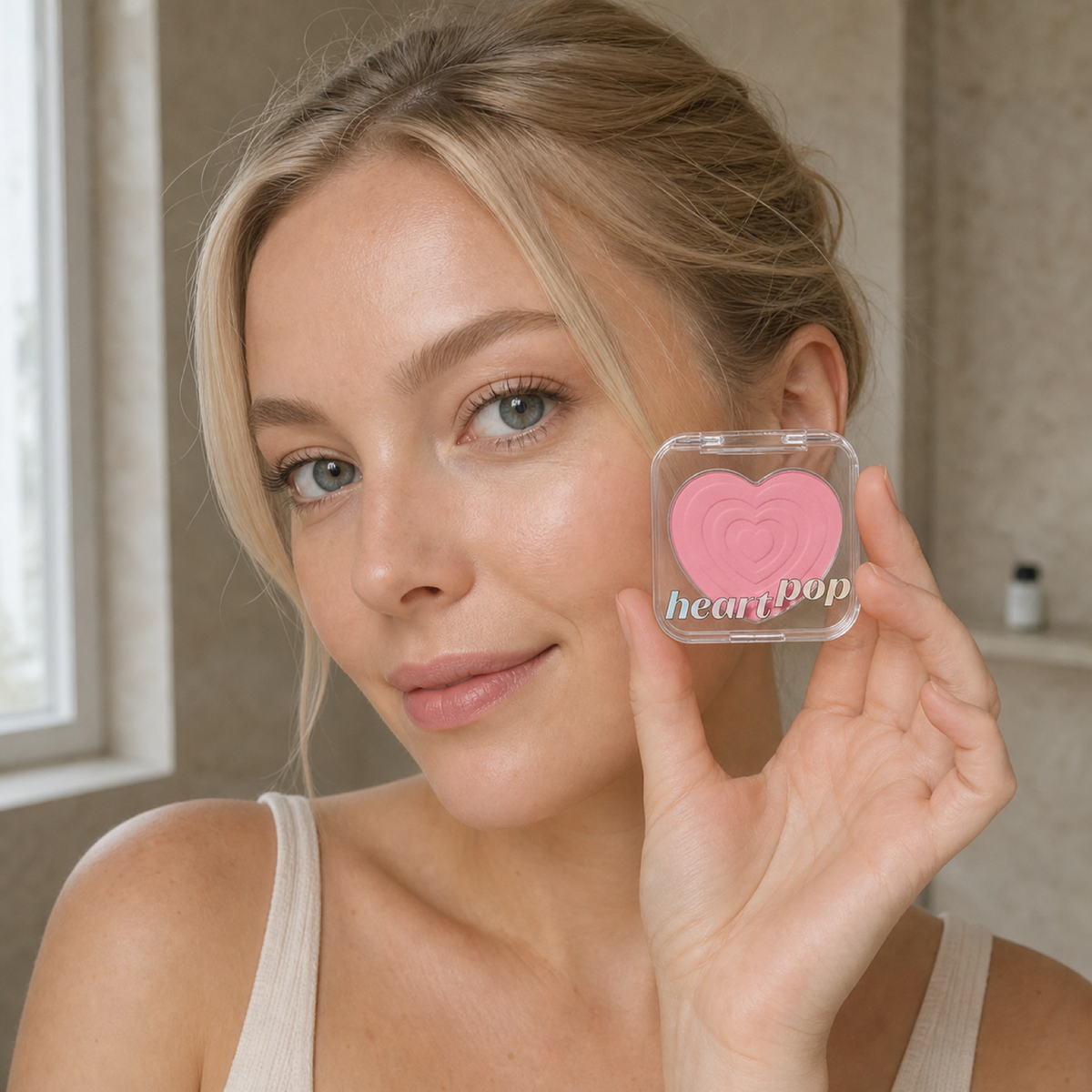 [Etudehouse] Sarr Sweeties Heart Pop Blusher 4g - Cool Punch Ade - Nordic person lifestyle PDP image