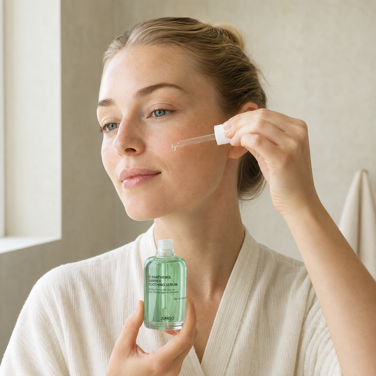 [Jumiso] D-Panthenol Barrier Soothing Serum 70ml - Nordic person lifestyle PDP image