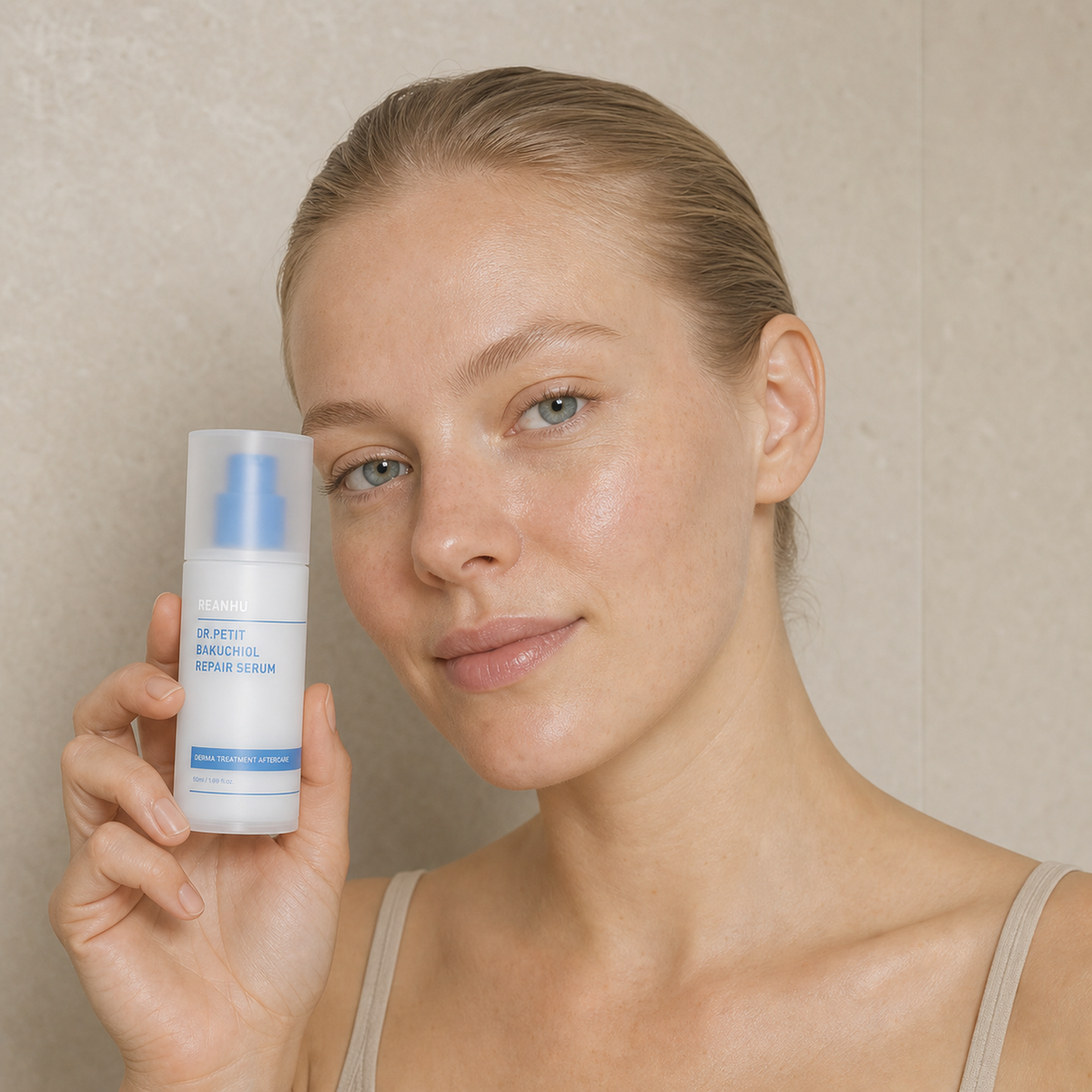 [Dr.petit] Reanhu Bakuchiol Repair Serum 50ml - Nordic person lifestyle PDP image