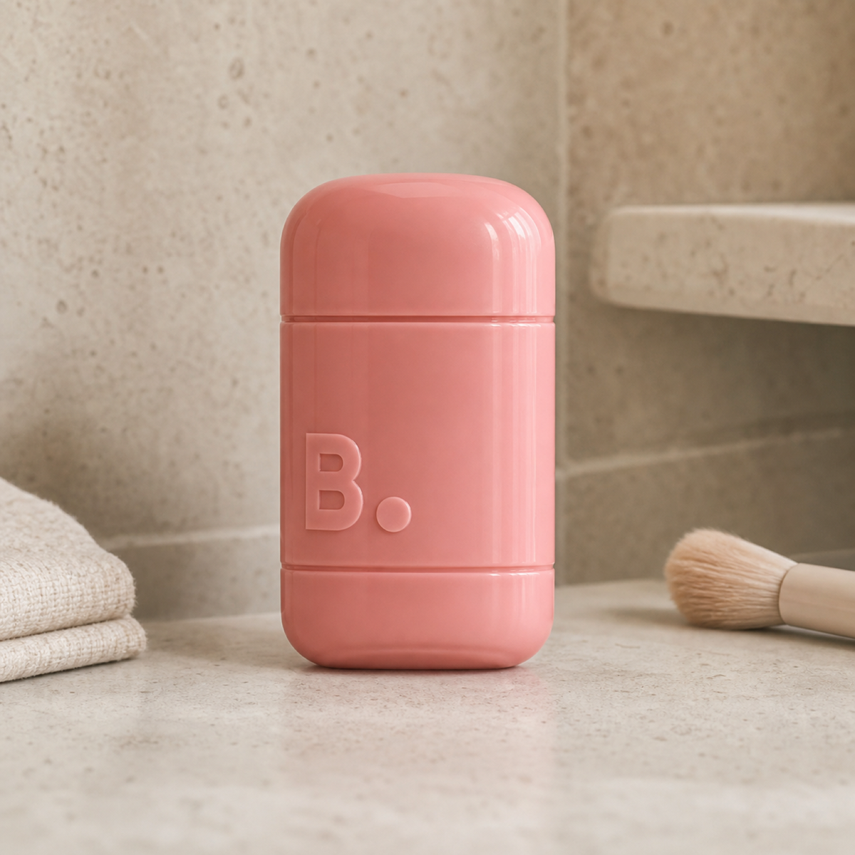 [Banilaco] Romantic Blush Lip & Cheek 3.7g - Rita Red - Bathroom spa shelf PDP image