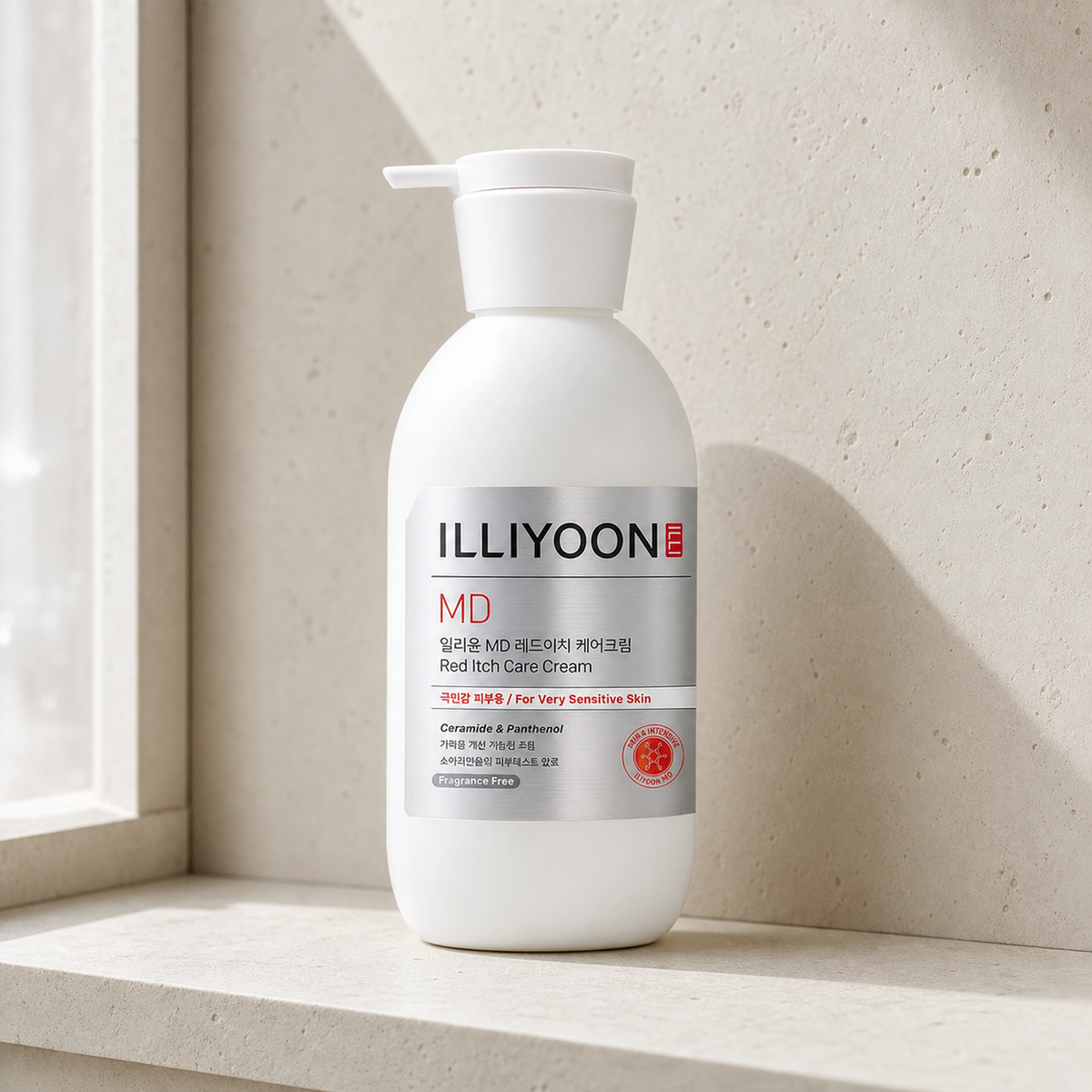 [Illiyoon] Red Itch Care Cream 330ml - Bathroom spa shelf PDP image