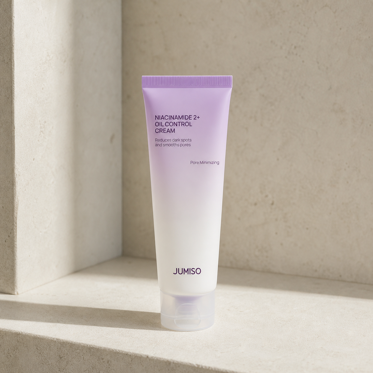 [Jumiso] Niacinamide 2+ Oil Control Cream 80ml - Bathroom spa shelf PDP image
