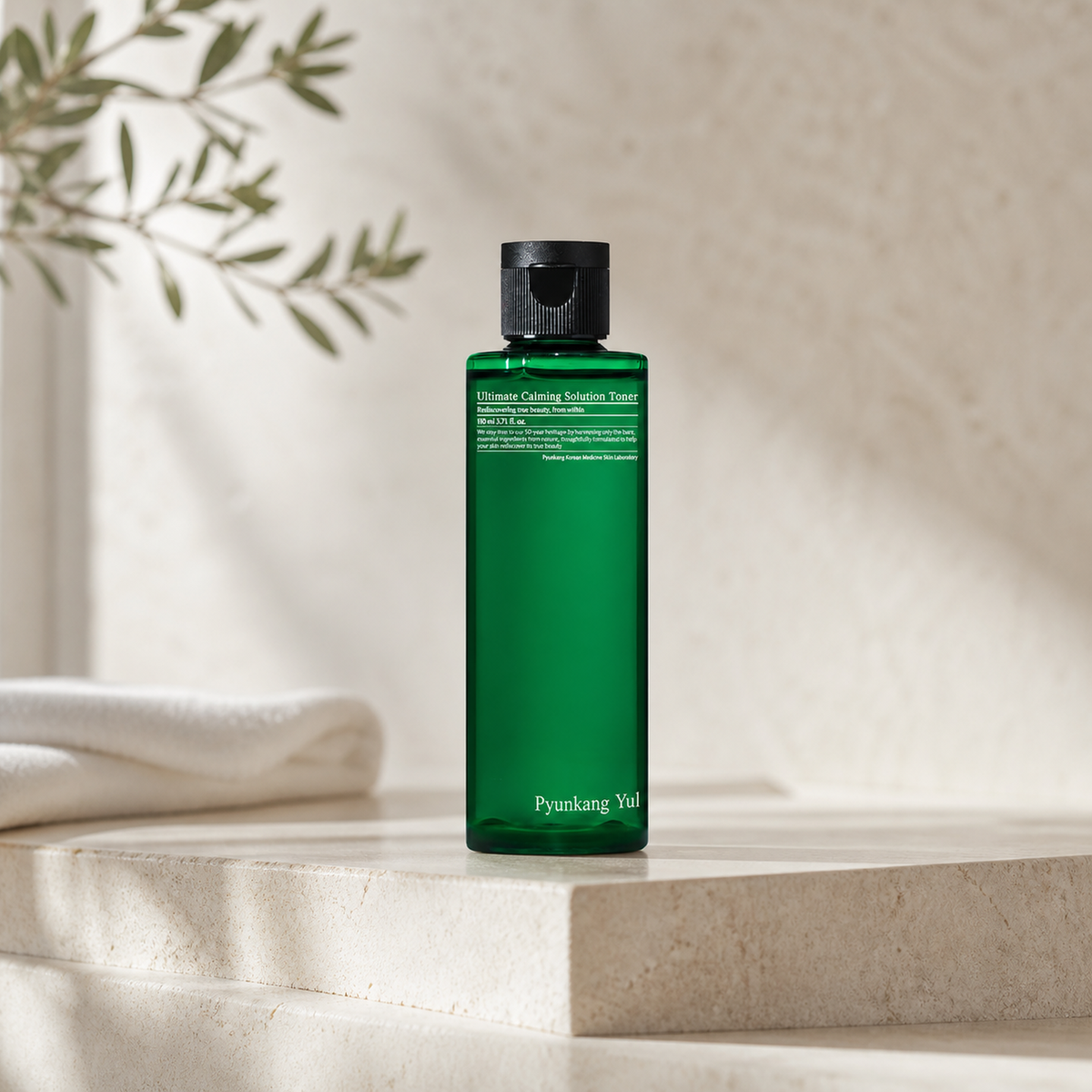 [PyunkangYul] Ultimate Calming Solution Toner 110ml - Bathroom spa shelf PDP image