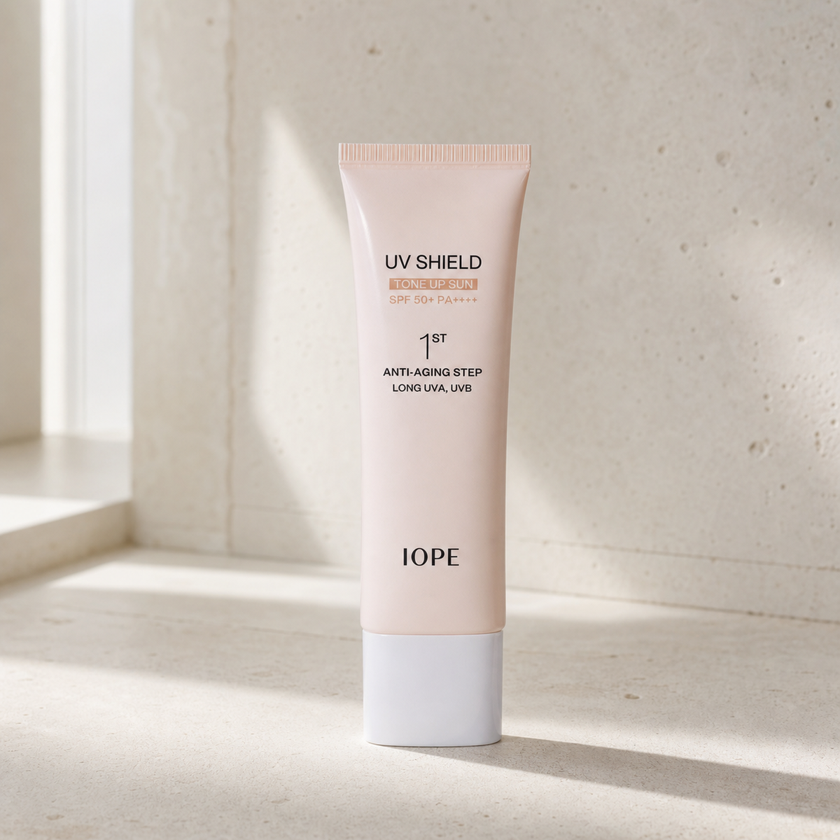 [Iope] UV Shield Tone-Up Sun 50ml - Bathroom spa shelf PDP image