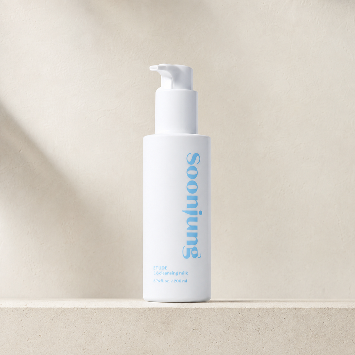 [Etudehouse] Soonjung 5.6 Cleansing Milk 200ml - Bathroom spa shelf PDP image