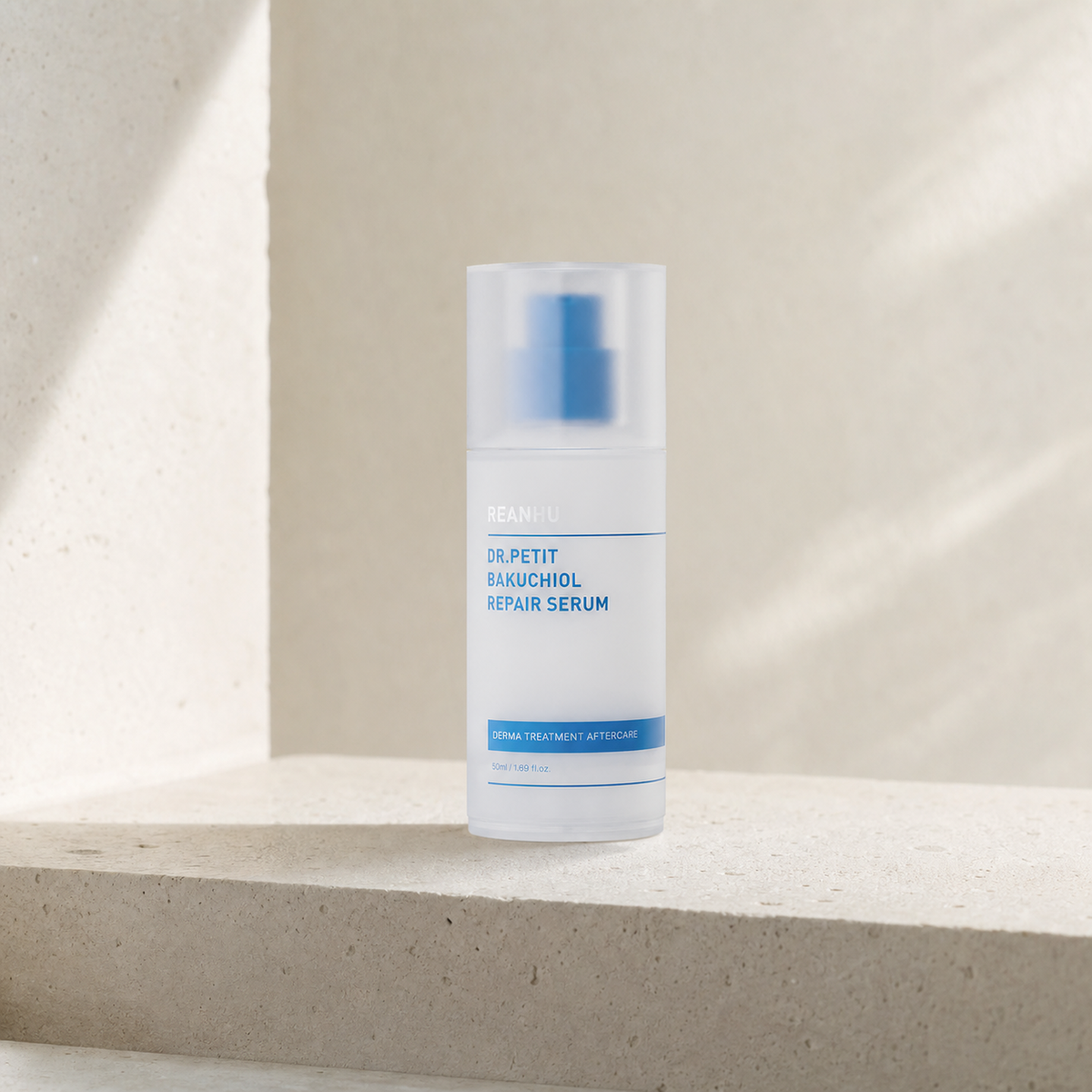 [Dr.petit] Reanhu Bakuchiol Repair Serum 50ml - Bathroom spa shelf PDP image