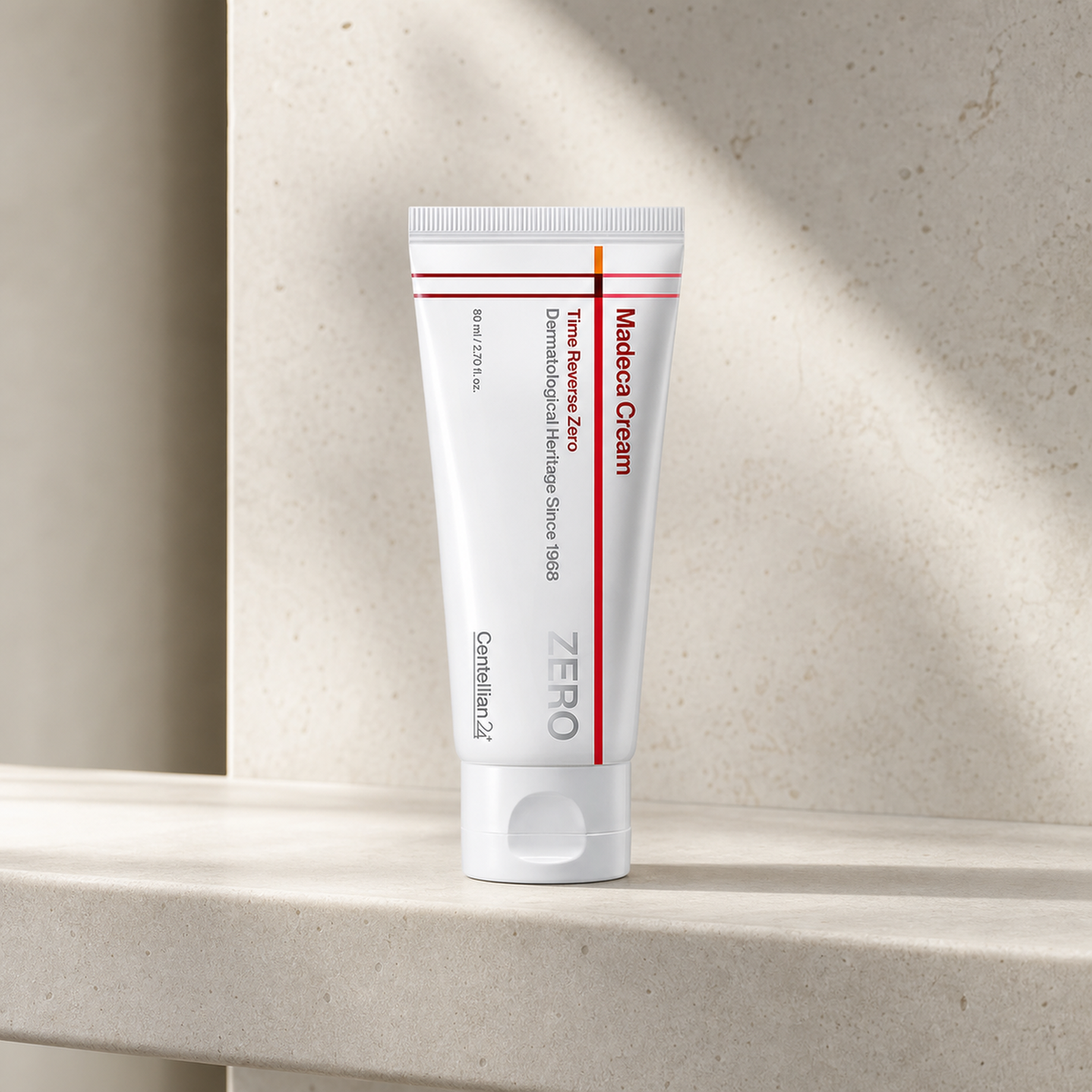 [Centellian24] Madeca Cream Time Reverse Zero 80ml_MX - Bathroom spa shelf PDP image