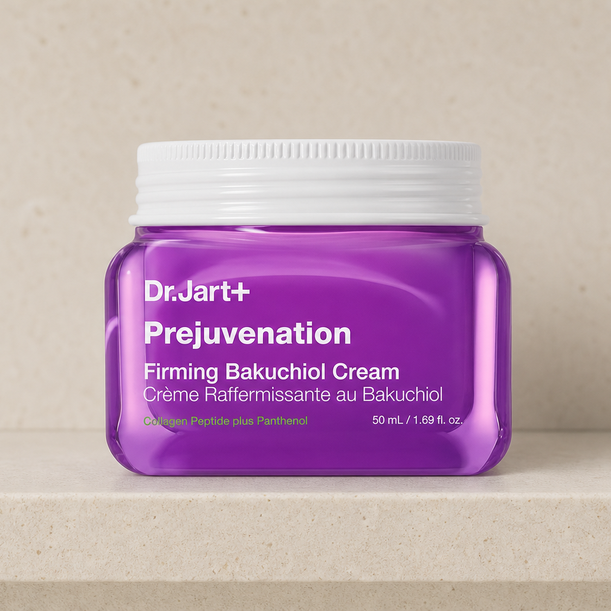[Dr.Jart+] Prejuvenation Firming Bakuchiol Cream 50ml - Bathroom spa shelf PDP image