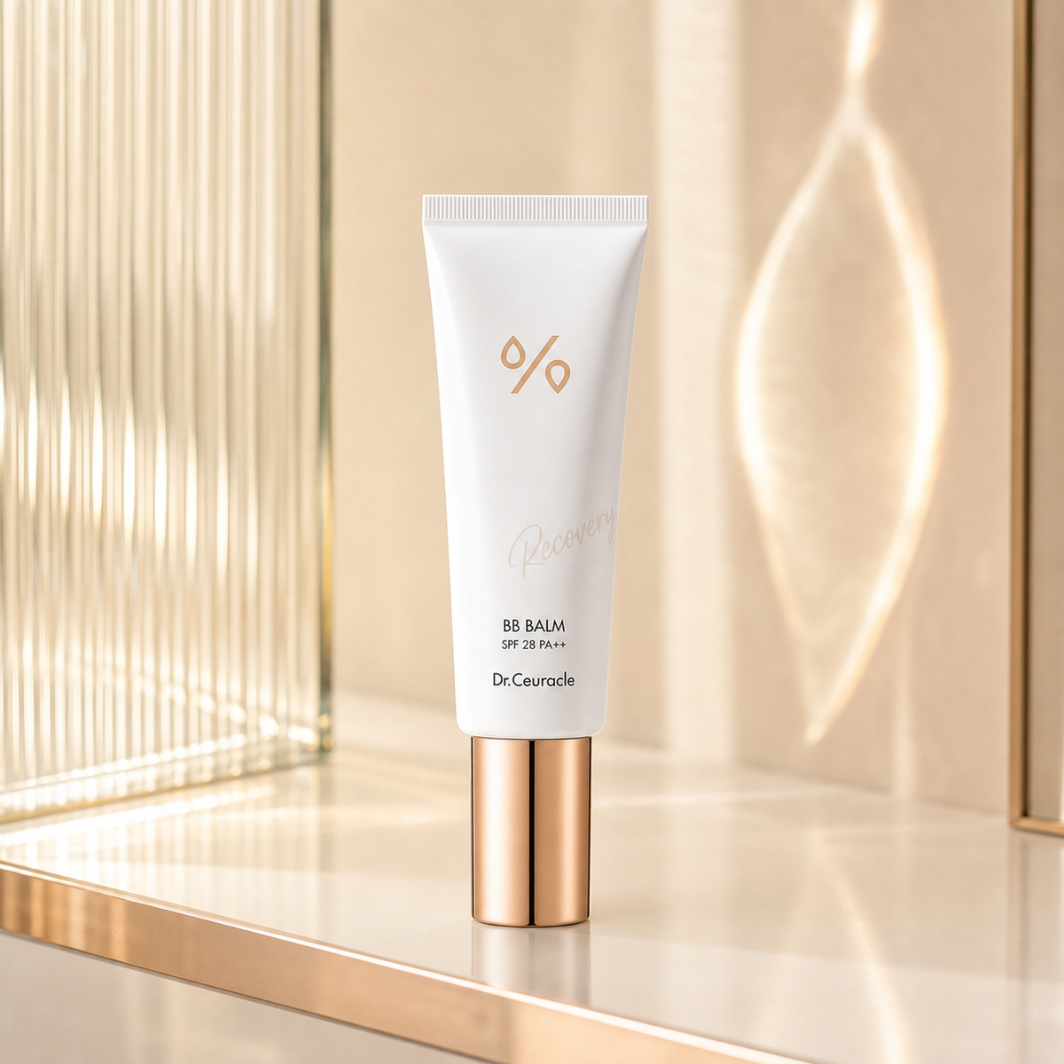 [Dr.Ceuracle] Recovery Balm SPF 28 PA++ 45ml - Bathroom spa shelf PDP image