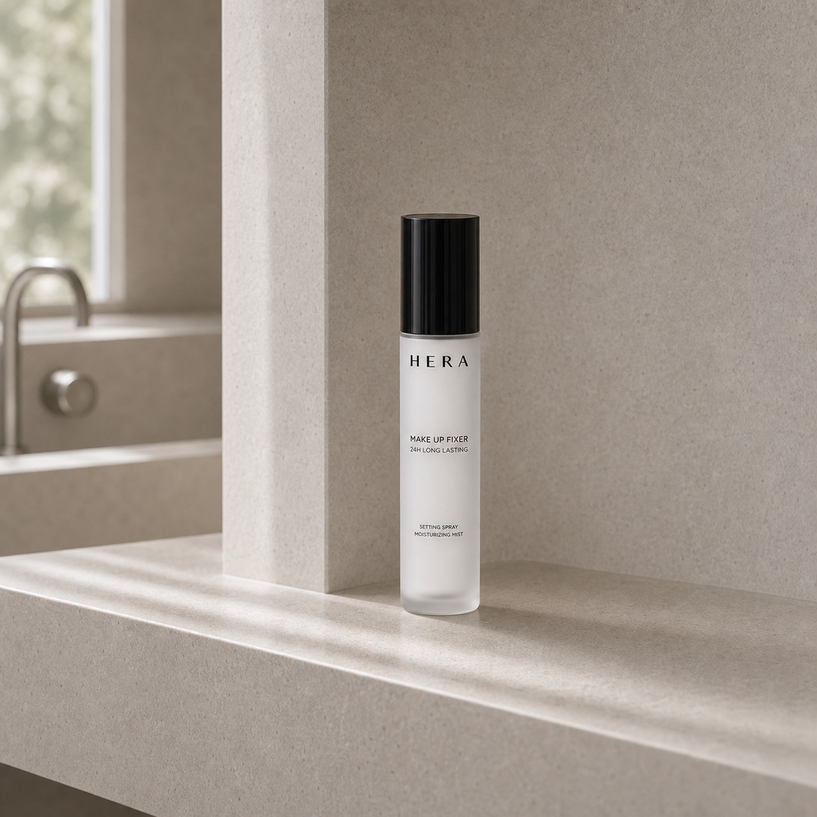 [Hera] Make Up Fixer 80ml - Bathroom spa shelf PDP image