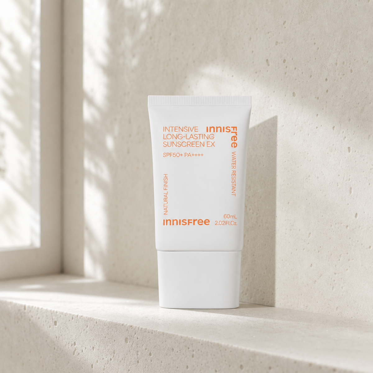 [Innisfree] Intensive Long Lasting Sunscreen SPF50+ PA++++ 60ml - Bathroom spa shelf PDP image