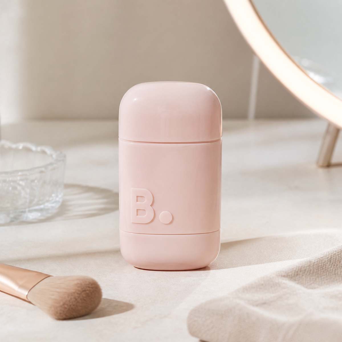 [Banilaco] Romantic Blush Lip & Cheek 3.7g - Glimmer - Routine still life PDP image