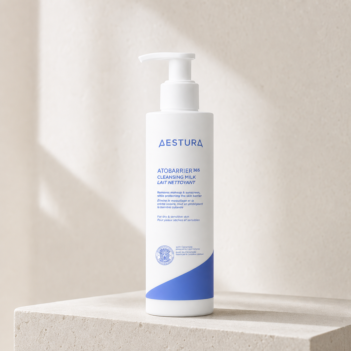 [Aestura] Atobarrier 365 Cleansing Milk 200ml - Routine still life PDP image