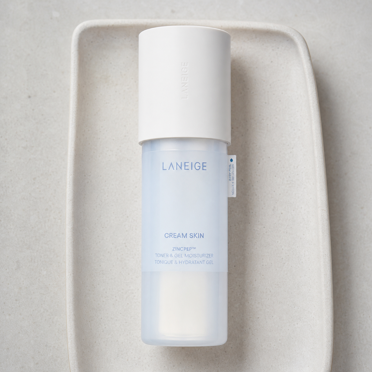 [Laneige] Cream Skin Zincpep™ Toner & Gel Moisturizer 170ml - Routine still life PDP image