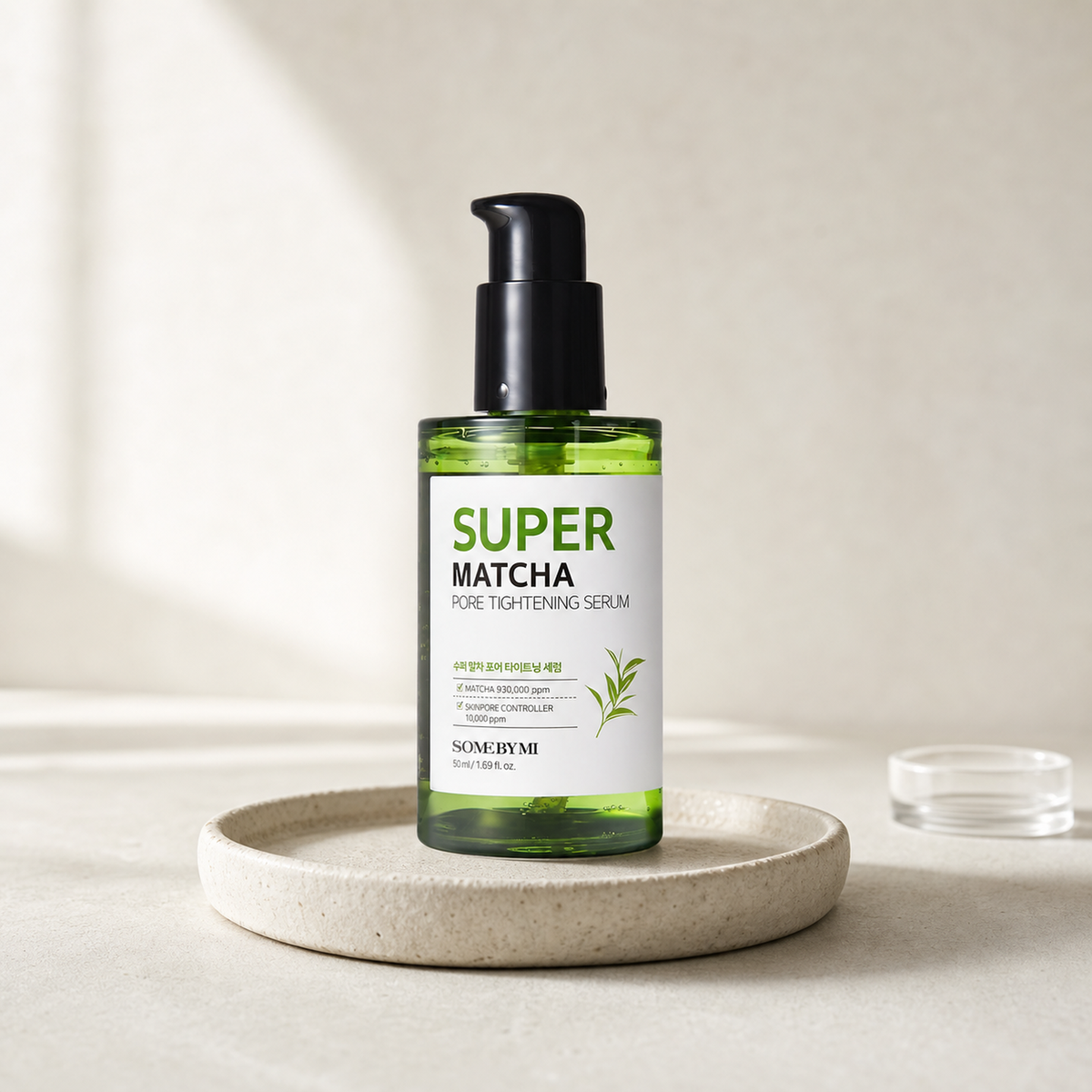 [SomeByMi] Super Matcha Pore Tightening Serum 50ml - Routine still life PDP image
