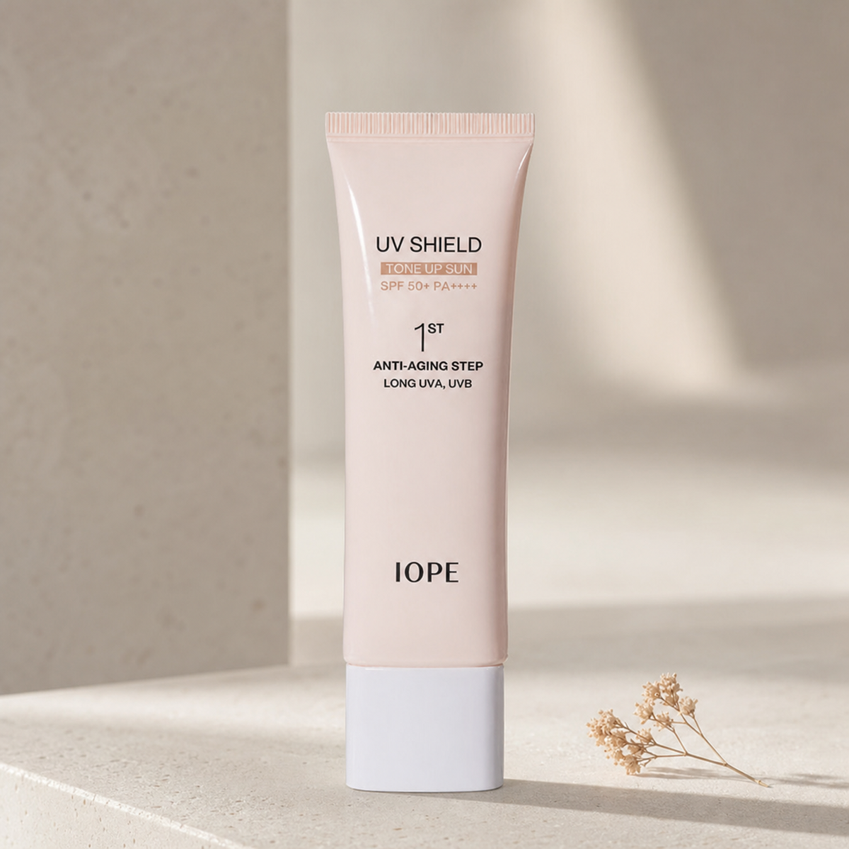 [Iope] UV Shield Tone-Up Sun 50ml - Routine still life PDP image
