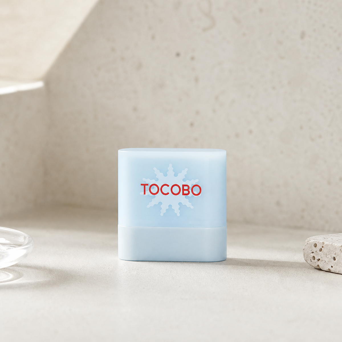 [Tocobo] Cotton Soft Sun Stick Mini 10g - Routine still life PDP image