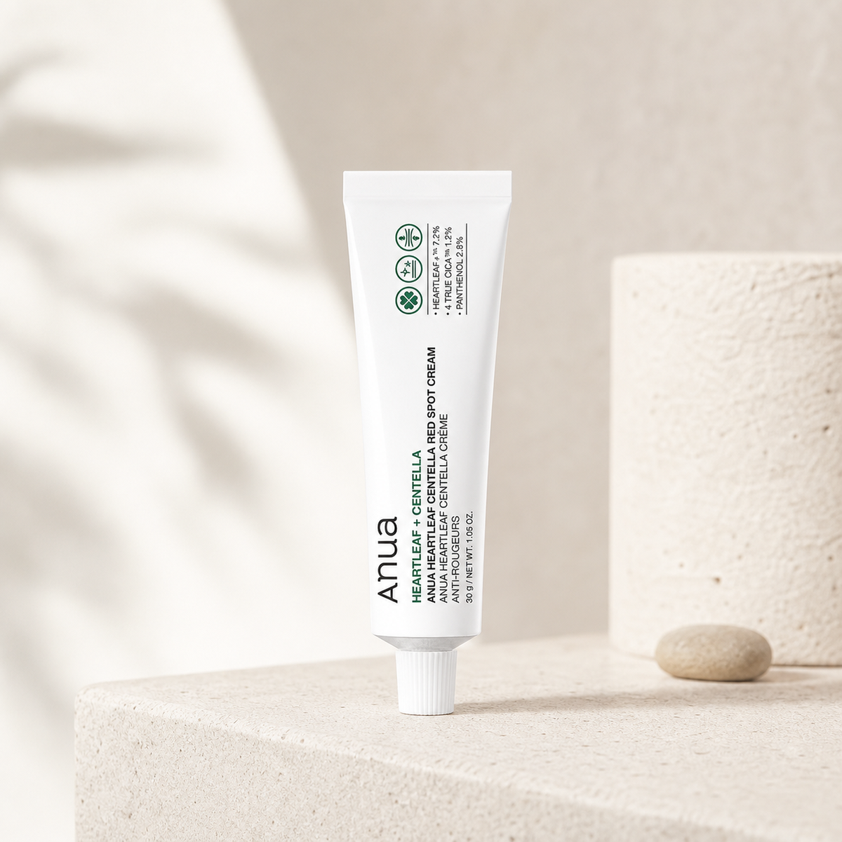 [Anua] HEARTLEAF CENTELLA RED SPOT CREAM 30g - Routine still life PDP image