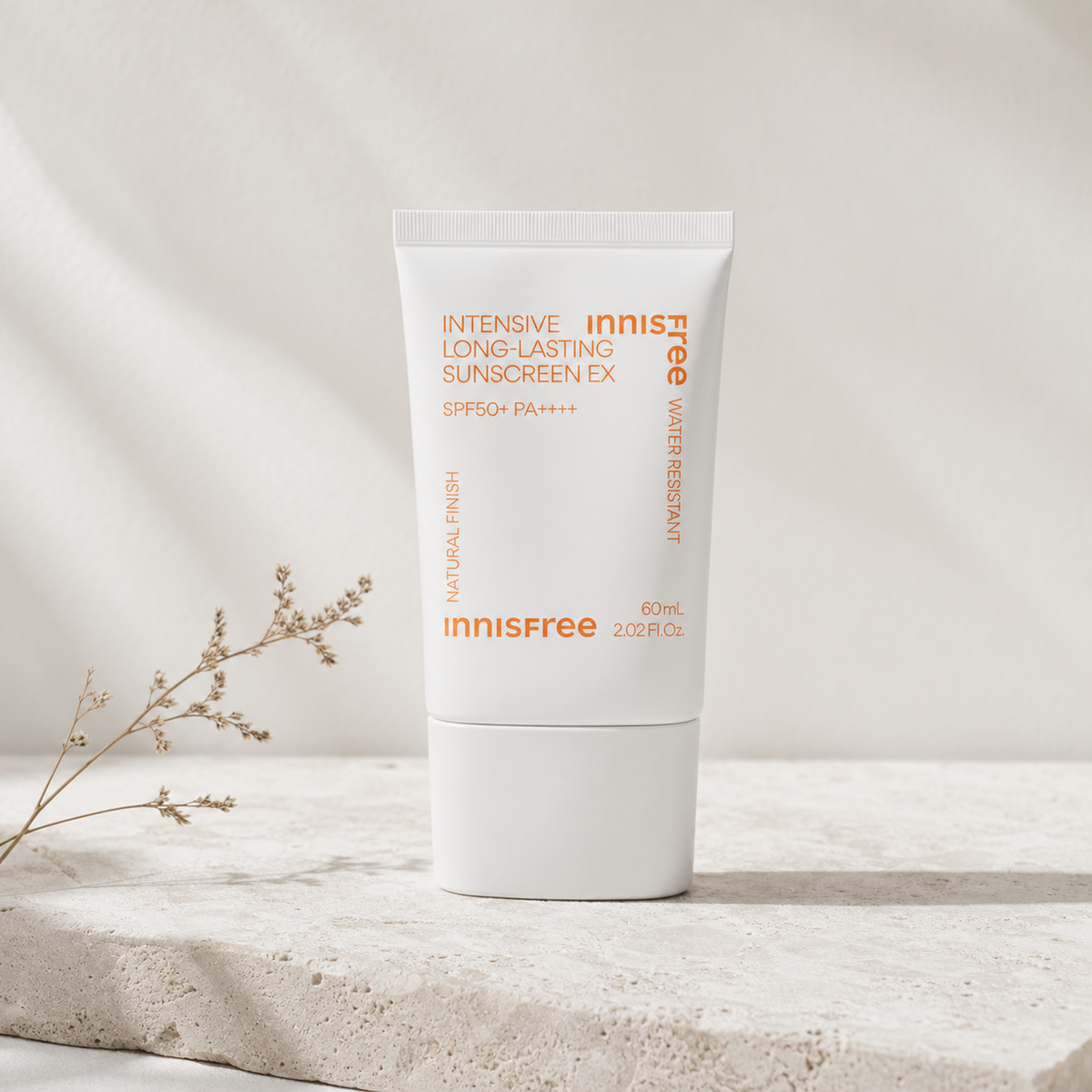 [Innisfree] Intensive Long Lasting Sunscreen SPF50+ PA++++ 60ml - Routine still life PDP image