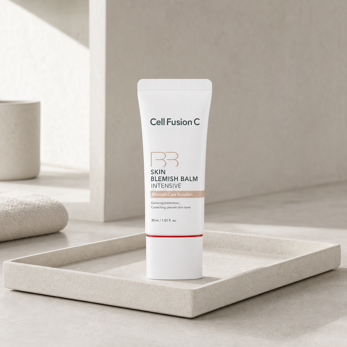 [CellFusionC] Skin Blemish Balm Intensive 30ml - Golden_MX - Routine still life PDP image
