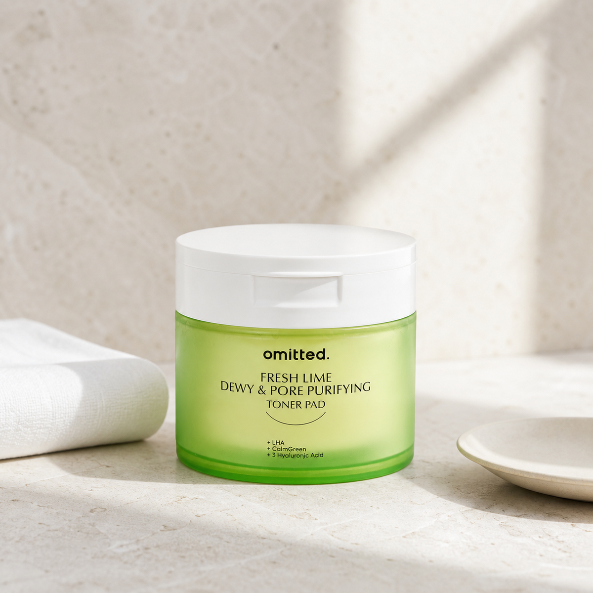[Omitted] Fresh Lime Dewy & Pore Purifying Toner Pad 70ea(160ml) - Routine still life PDP image