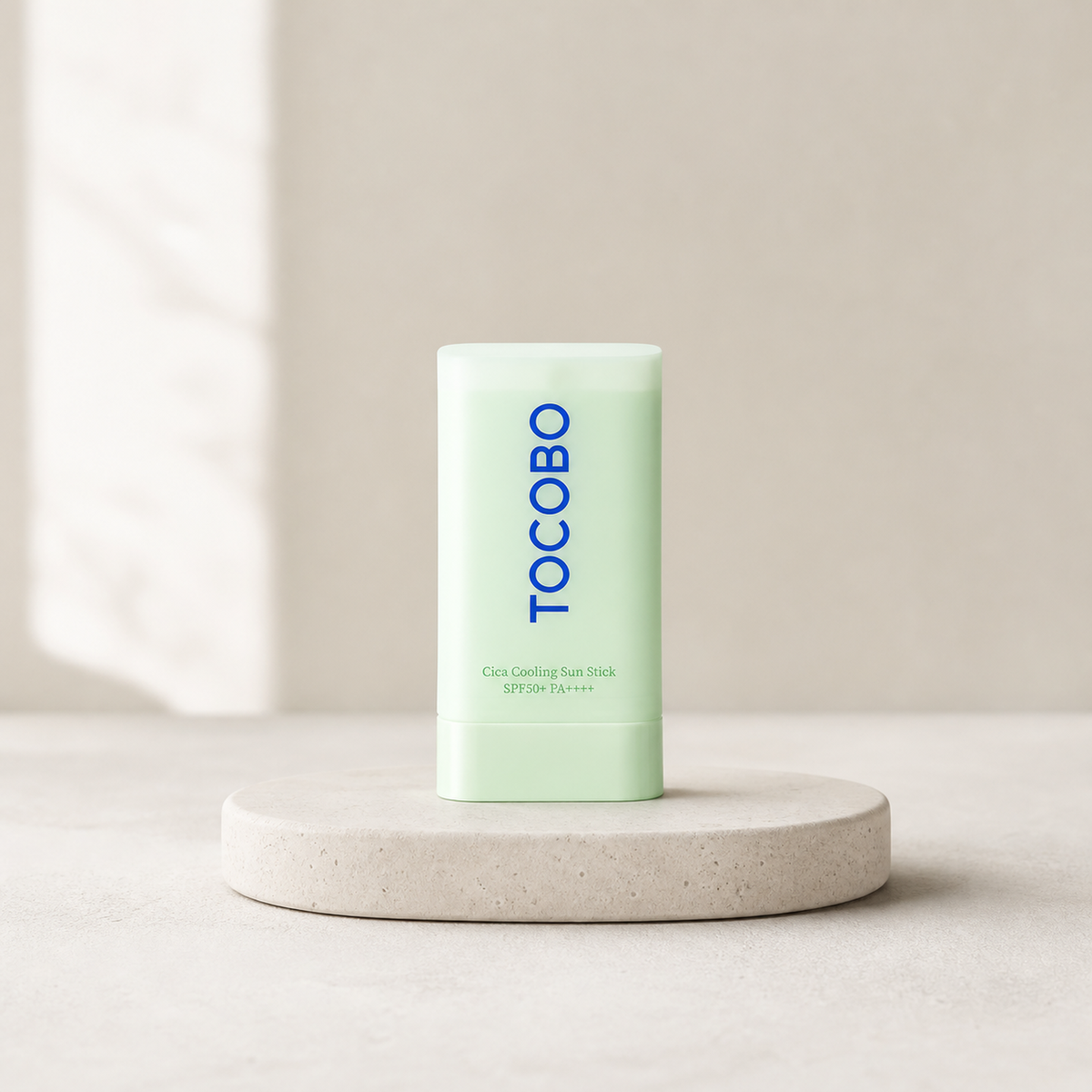 [Tocobo] Cica Cooling Sun Stick 18g - Routine still life PDP image