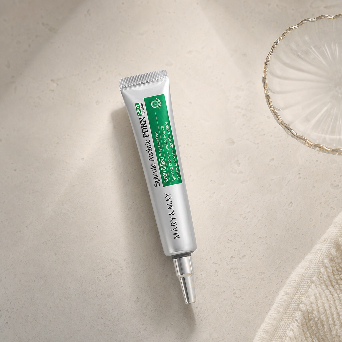 [Mary&May] Spicule Azelaic PDRN Spot Cream 15g - Routine still life PDP image