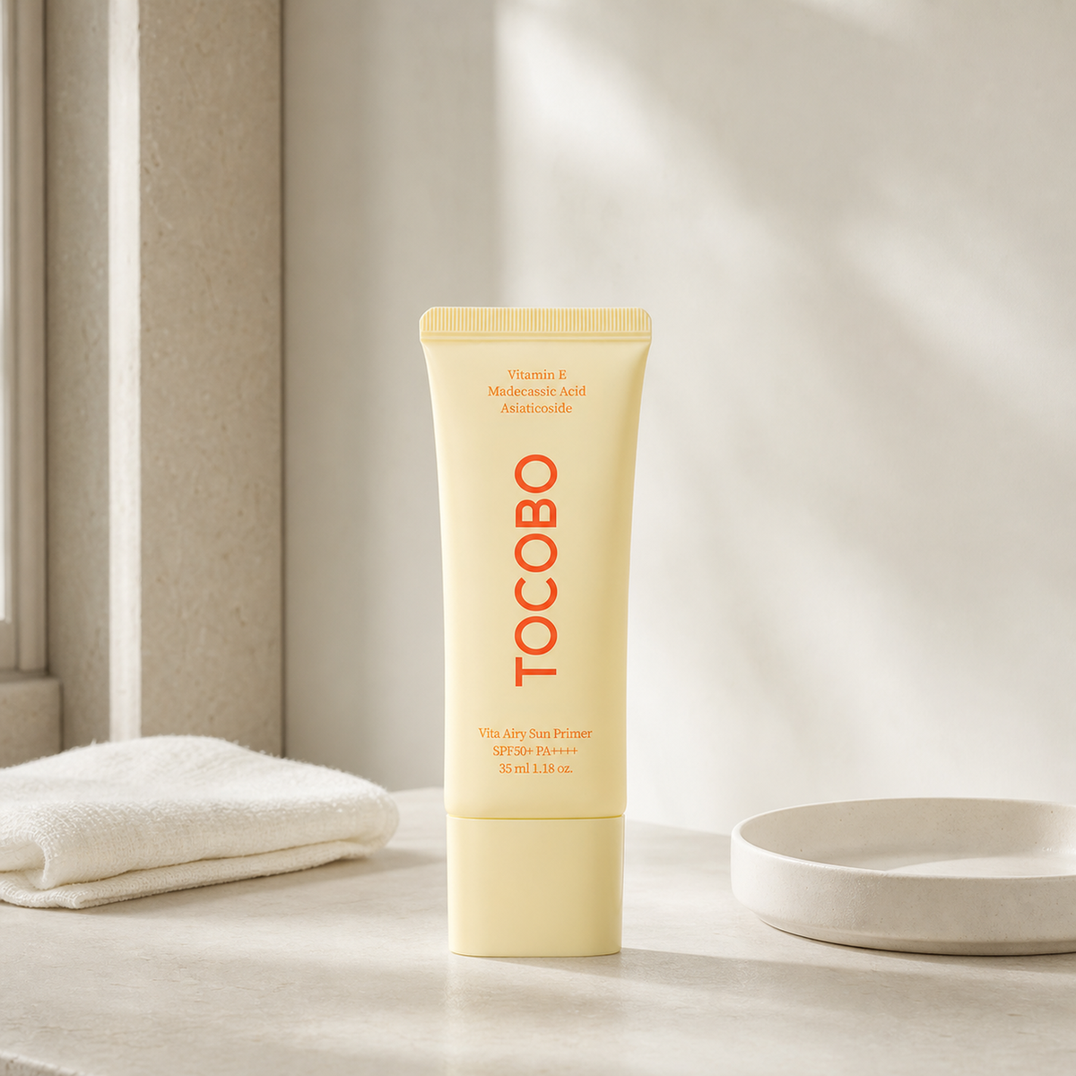 [Tocobo] Vita Airy Sun Primer 35ml - Routine still life PDP image