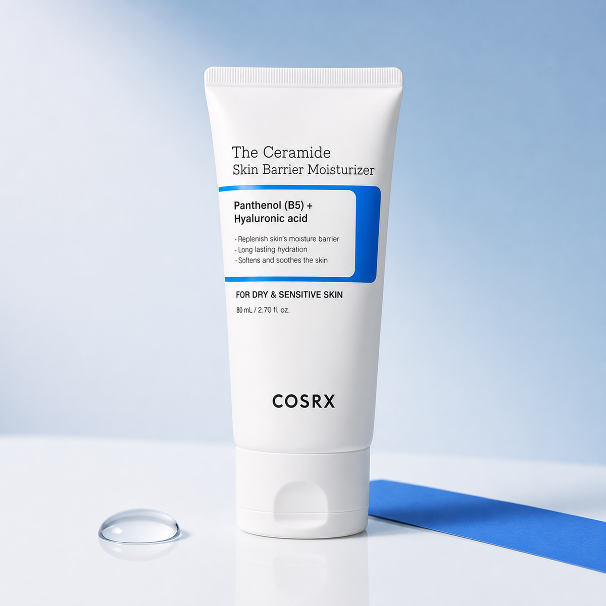 [Cosrx] The Ceramide Skin Barrier Moisturizer 80ml - Routine still life PDP image
