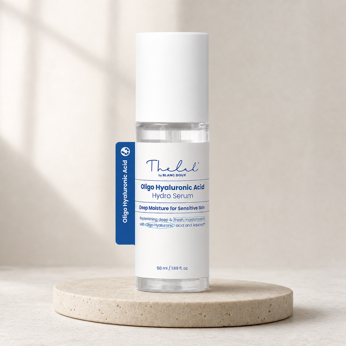 [THE LAB by BLANC DOUX] Oligo Hyaluronic Acid Hydro Serum 50ml - Routine still life PDP image