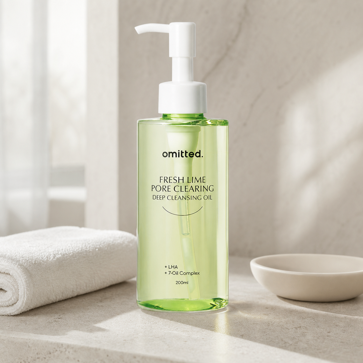 [Omitted] Fresh Lime Pore Clearing Deep Cleansing Oil 200ml - Routine still life PDP image