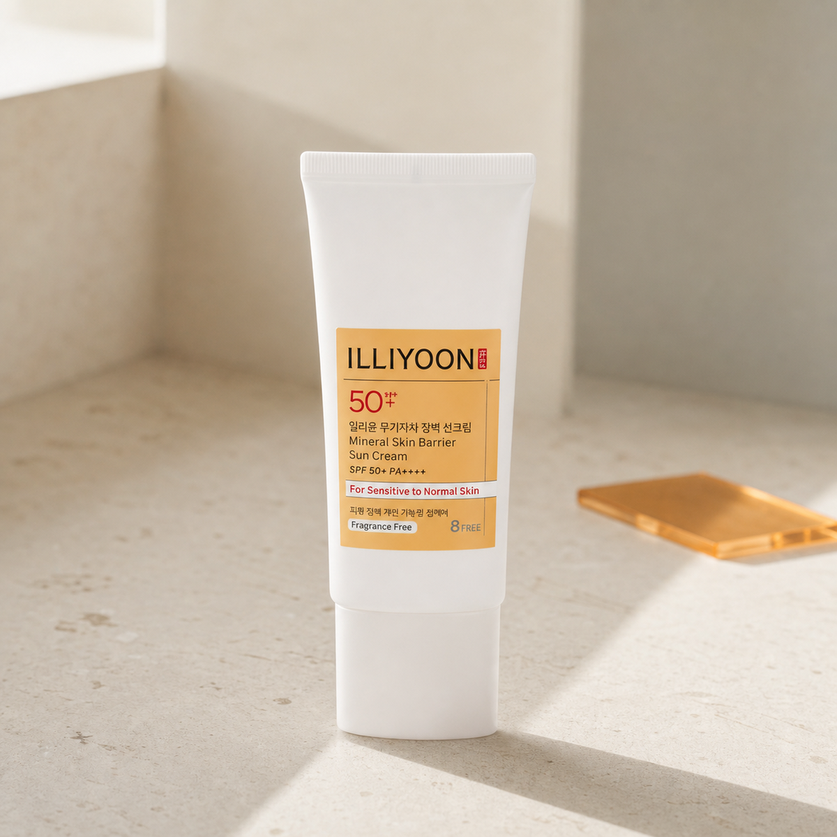 [Illiyoon] Mineral Skin Barrier Sun Cream SPF50+ PA++++ 50ml - Routine still life PDP image