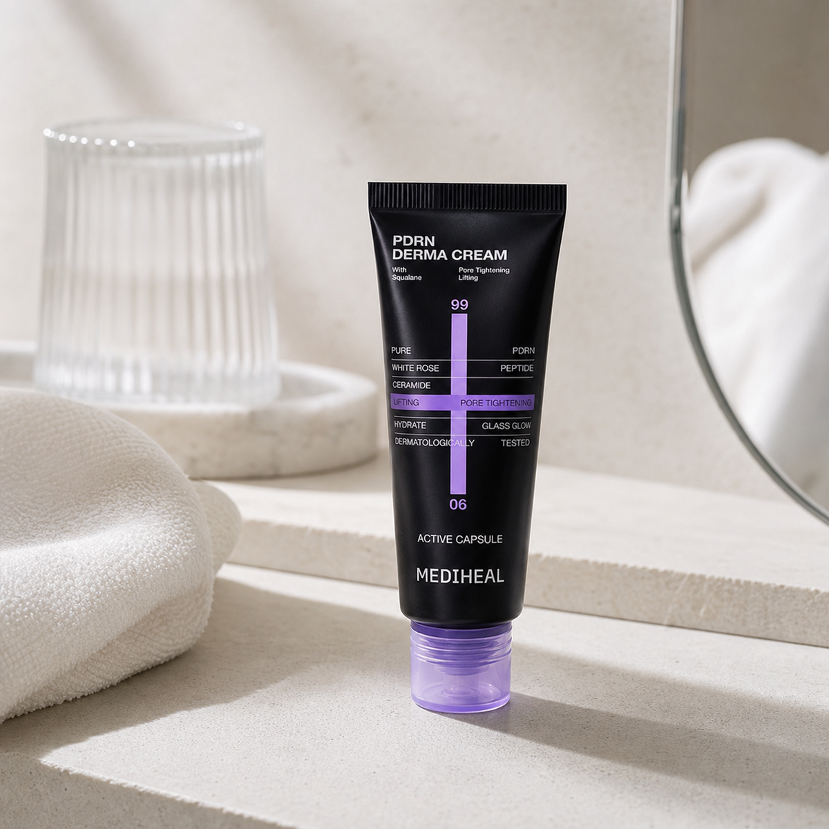 [Mediheal] PDRN Derma Cream 50ml - Routine still life PDP image