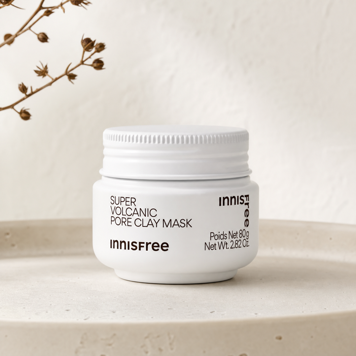 [Innisfree] Super volcanic pore clay mask 80g - Routine still life PDP image