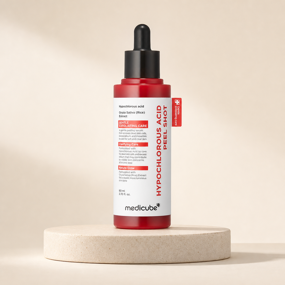 [Medicube] Hypochlorous Acid Peel Shot 80ml - Routine still life PDP image