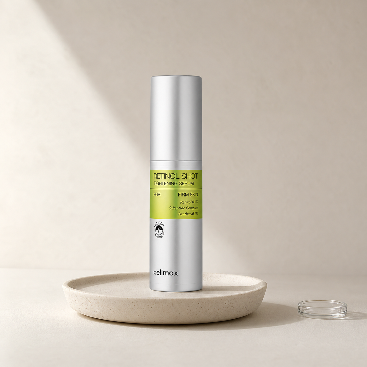 [celimax] The Vita-A Retinol Shot Tightening Serum 30ml_MX - Routine still life PDP image