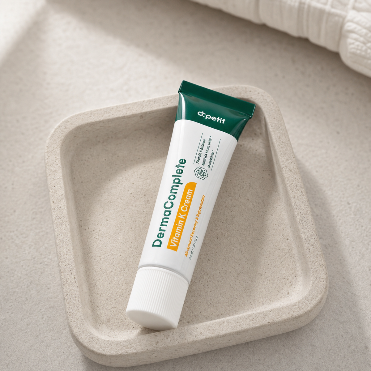 [Dr.petit] DermaComplete Vitamin K Cream 30ml - Routine still life PDP image