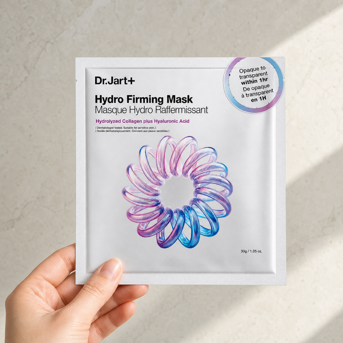 [Dr.Jart+] Hydro Firming Mask 30g 1ea - Hand scale moment PDP image